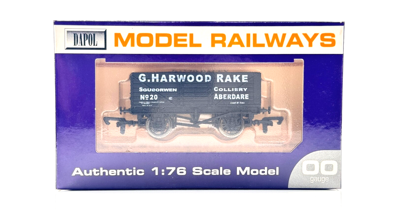 DAPOL 00 GAUGE - G. HARWOOD RAKE SGUBORWEN COLLIERY ABERDARE (LIMITED EDITION)