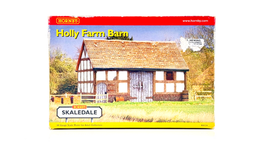 HORNBY 00 GAUGE SKALEDALE - R8524 - HOLLY FARM BARN - BOXED
