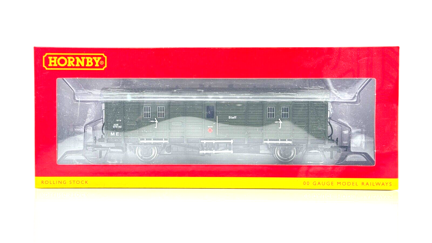 HORNBY 00 GAUGE - R60081 - BR GREEN DEPARTMENTAL VAN C NO.975140 - NEW BOXED