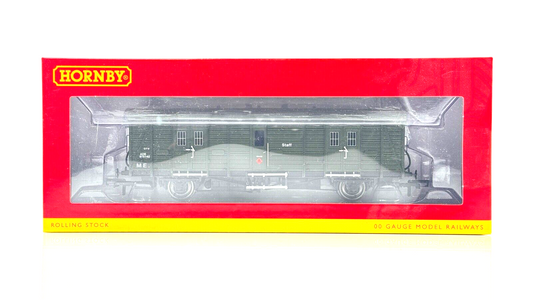 HORNBY 00 GAUGE - R60081 - BR GREEN DEPARTMENTAL VAN C NO.975140 - NEW BOXED
