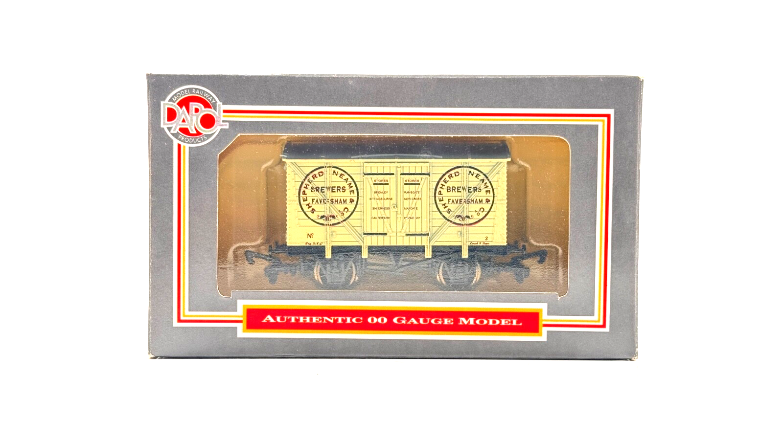 DAPOL 00 GAUGE - SHEPHERD NEAME BREWERS FAVERSHAM VENT VAN (LIMITED EDITION)