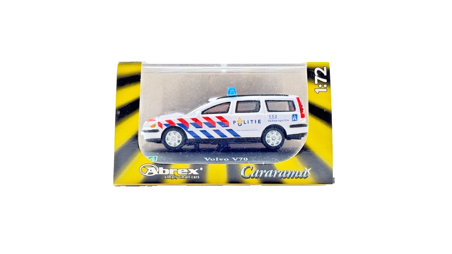 CARARAMA 1/72 SCALE - VOLVO V70 POLITIE POLICE CAR - BOXED