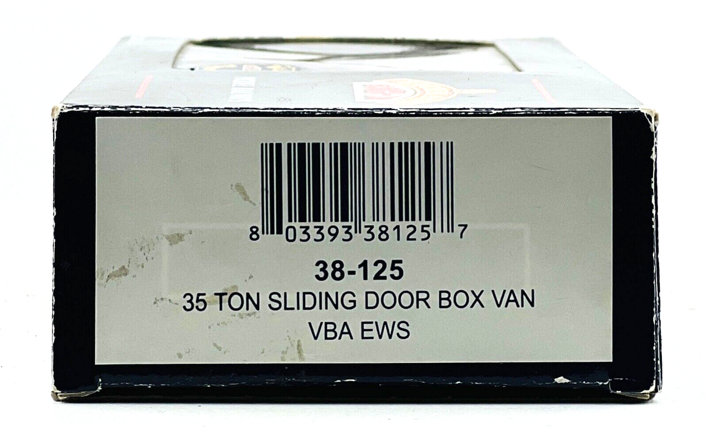 BACHMANN 00 GAUGE - 38-125 - 35 TON SLIDING DOOR BOX VAN VBA 'EWS' - BOXED