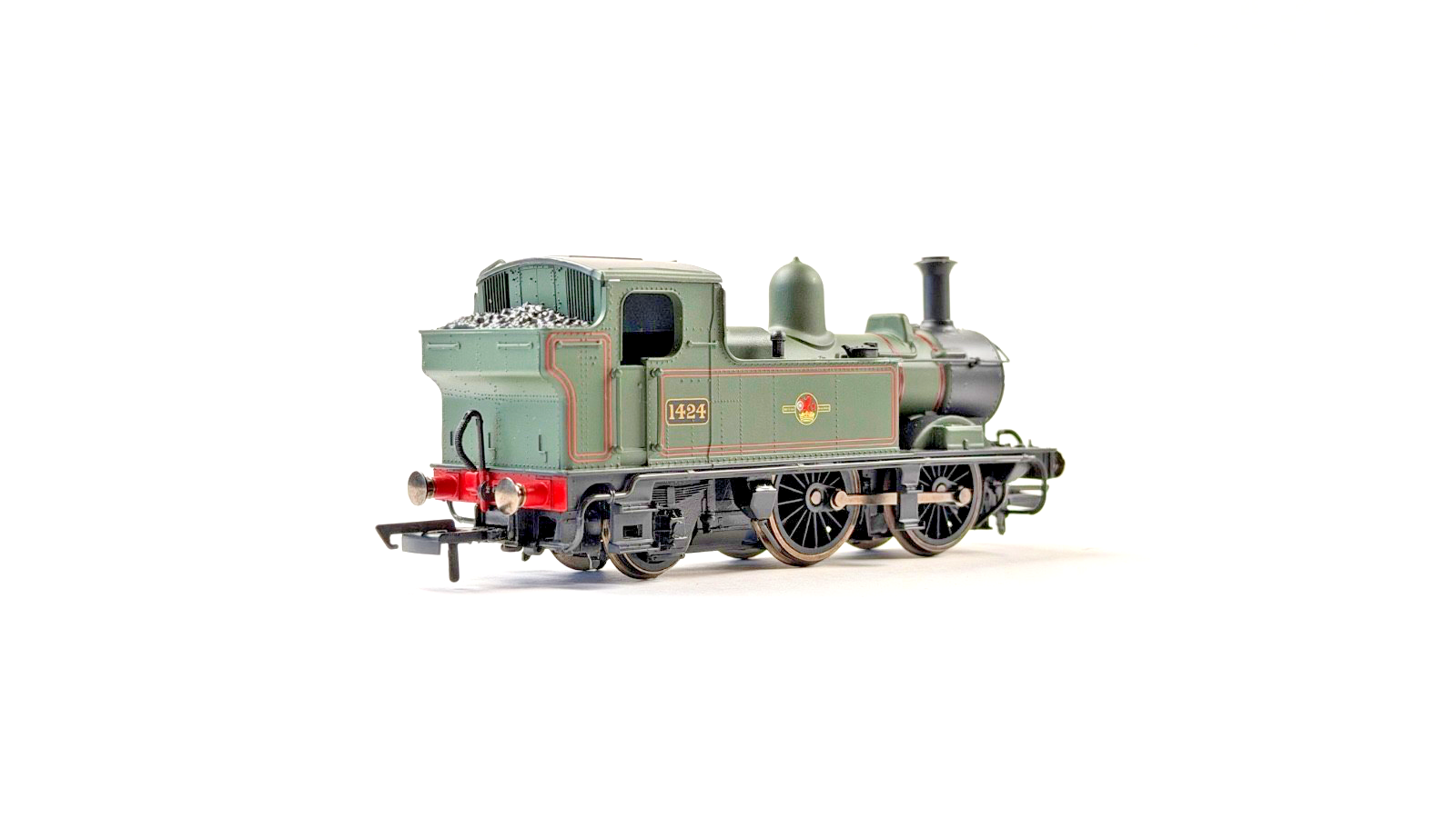 HORNBY 00 GAUGE - R3692 - BR GREEN 0-4-2T CLASS 14XX TANK LOCOMOTIVE 1424 BOXED