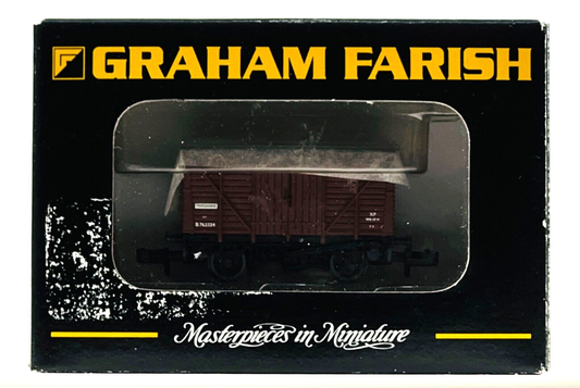 GRAHAM FARISH N GAUGE - 373-701A - BR 12 TON VENT VAN BOX SIDES BR BAUXITE