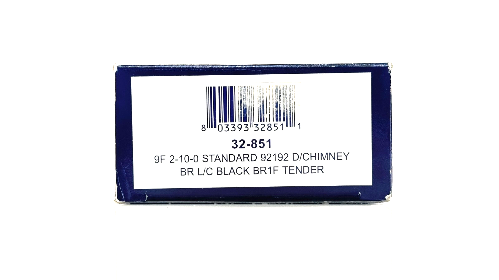 BACHMANN 00 GAUGE - 32-851 - 9F 2-10-0 STANDARD 92192 D/CHIMNEY BR BLACK BR1F