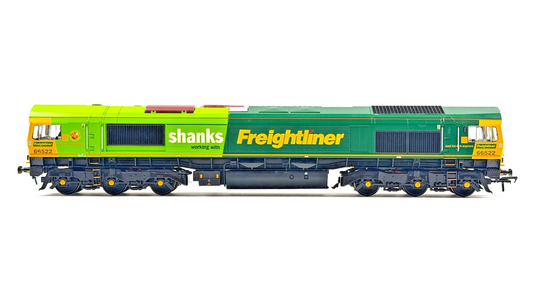 BACHMANN 00 GAUGE - 32-726DS - CLASS 66522 LONDON FREIGHTLINER SHANKS DCC SOUND
