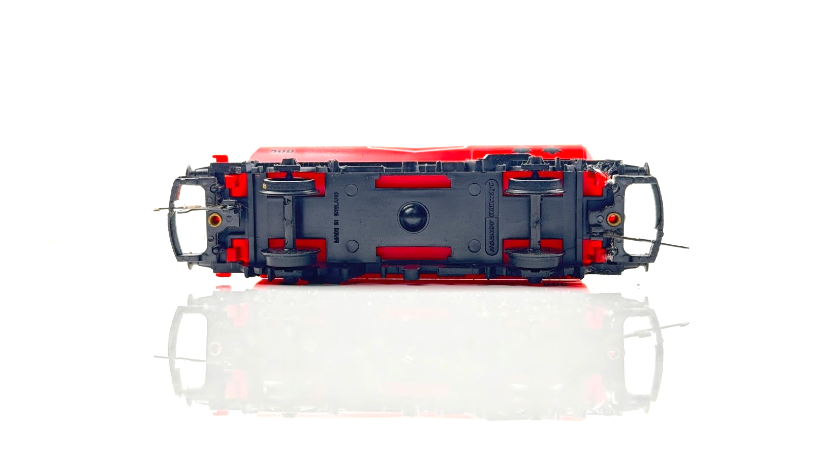 HORNBY 00 GAUGE - RAKE OF 3 TEXACO RED TANK TANKER WAGONS UNBOXED