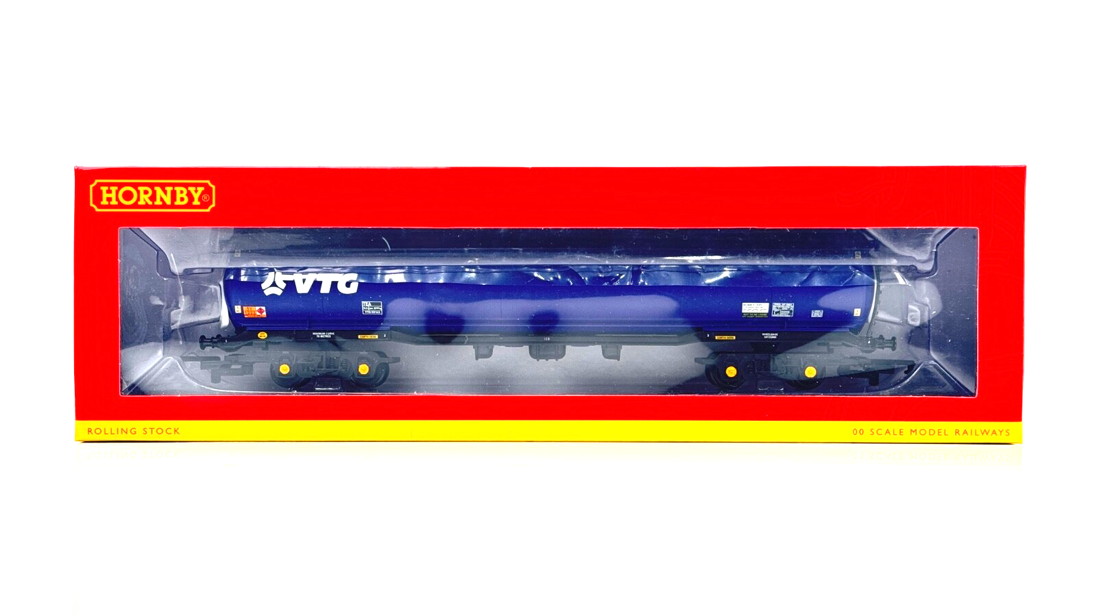 HORNBY 00 GAUGE - R60197 - TEA 100 TON TANK WAGON VTG BLUE 88143 - BOXED