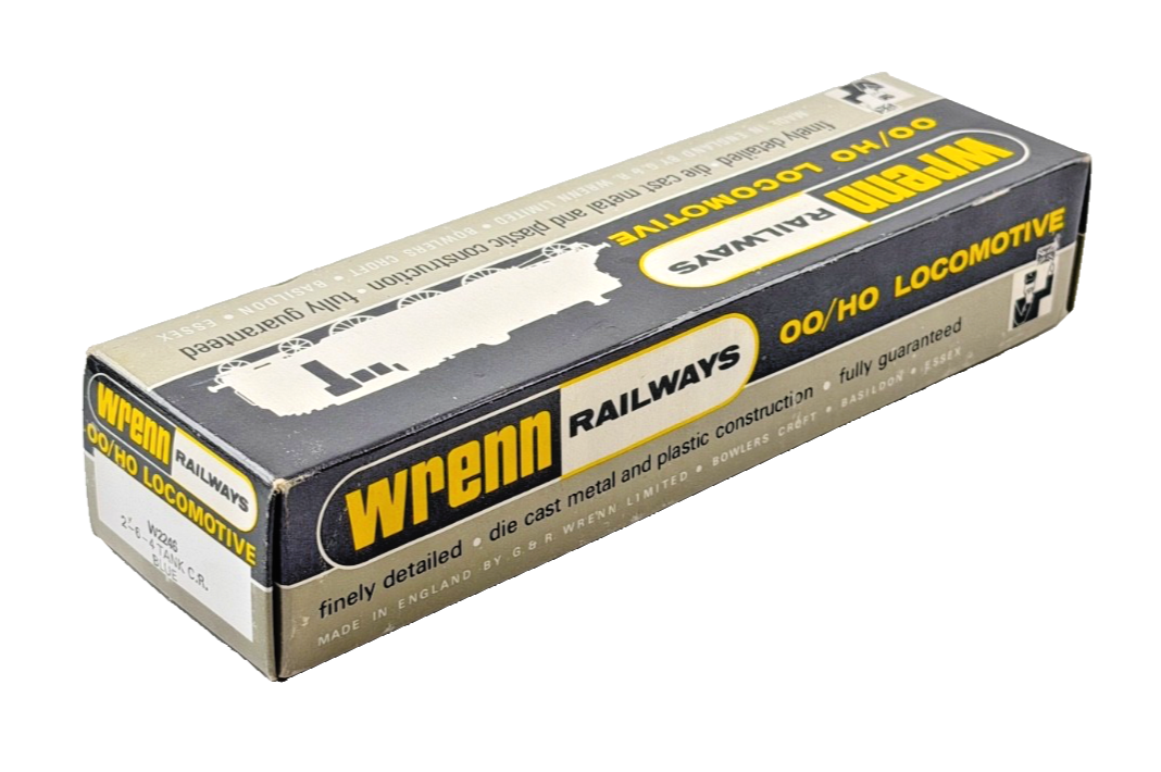 WRENN 00 GAUGE - W2246 - 2-6-4 TANK CALEDONIAN RAIL BLUE 2085 - NEEDS SERVICE