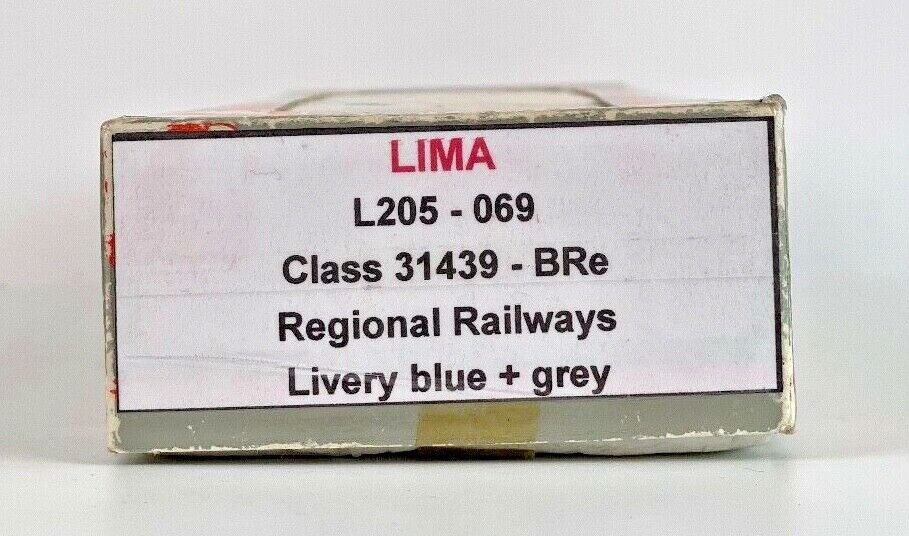 LIMA 00 GAUGE - L205069 - CLASS 31 DIESEL 31439 REGIONAL RAILWAYS LIMITED ED.