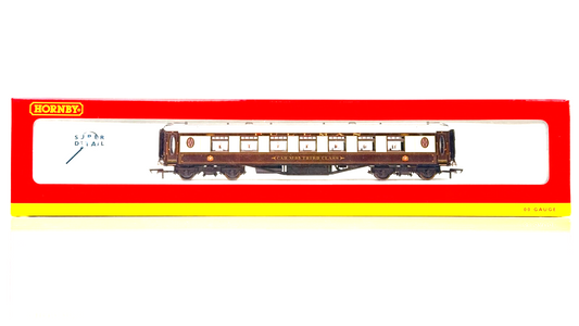 HORNBY 00 GAUGE - R4144 - PULLMAN 3RD CLASS PARLOUR CAR NO.35 THIRD CLASS BOXED