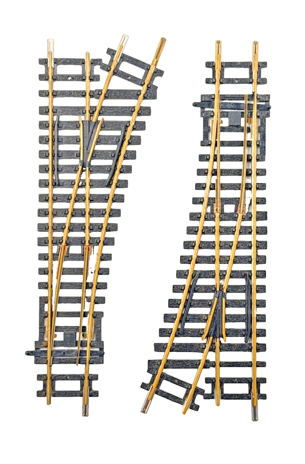 HORNBY 00 GAUGE - R8073 - RIGHT HAND TURNOUT POINTS X 2 - UNBOXED