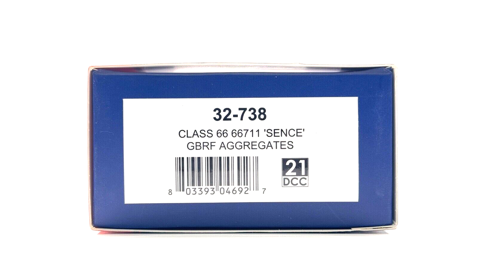 BACHMANN 00 GAUGE - 32-738 - CLASS 66 DIESEL 66711 GBRF AGGREGATES 'SENCE' BOXED