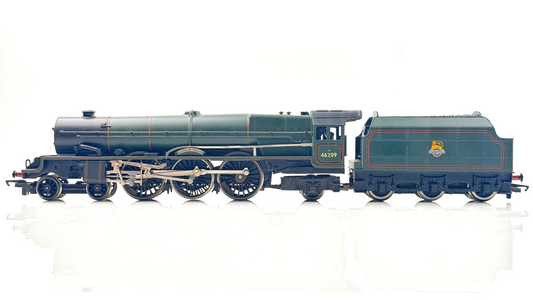 HORNBY 00 GAUGE - R196 - BR GREEN 4-6-2 PRINCESS BEATRICE LOCOMOTIVE 46209 BOXED