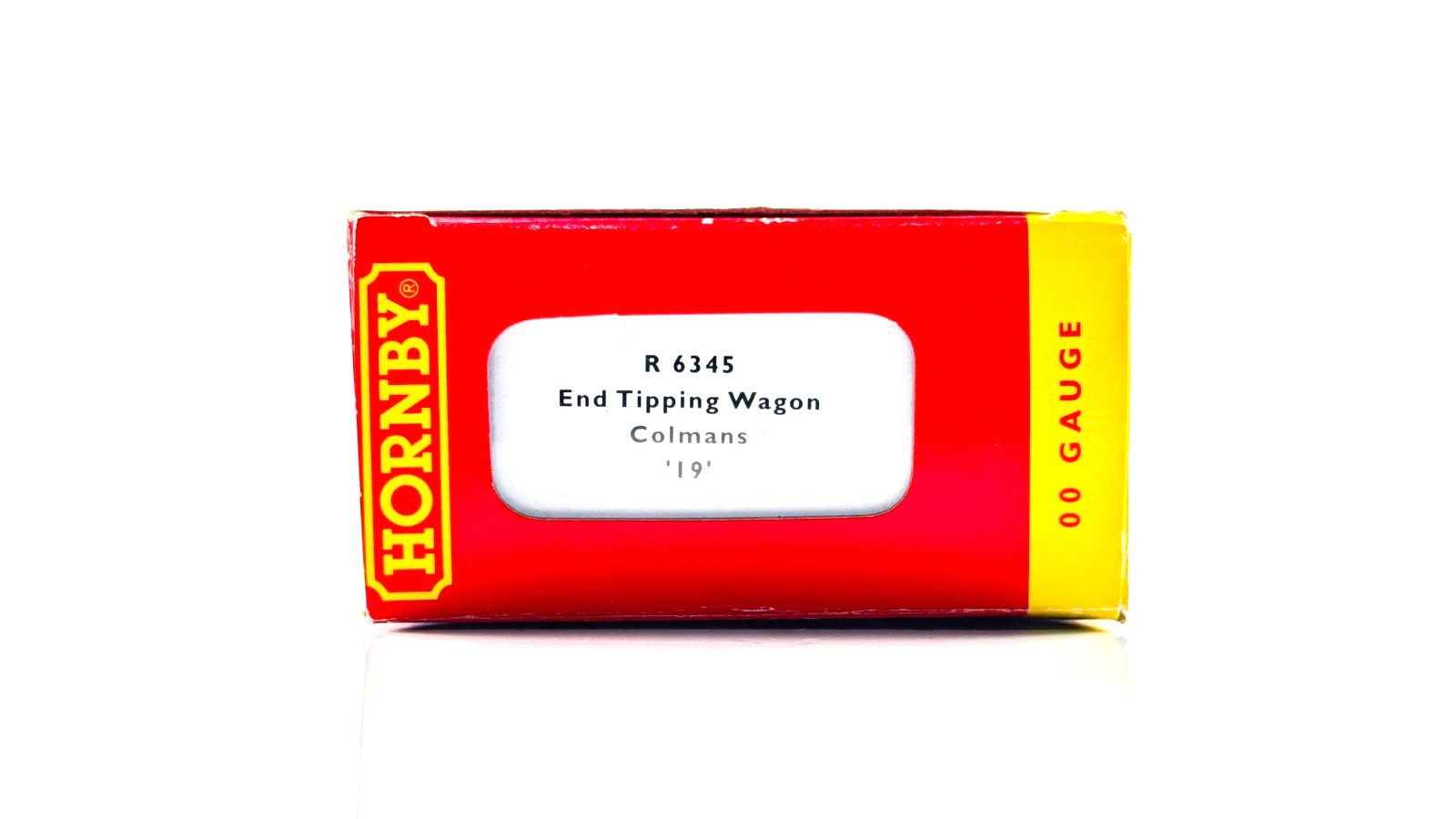 HORNBY 00 GAUGE - R6345 - END TIPPING WAGON COLMANS MUSTARD WORKS NO.19 BOXED