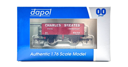 DAPOL 00 GAUGE - CHARLES SKEATES COAL MERCHANT BATH WAGON 51 (LIMITED EDITION)