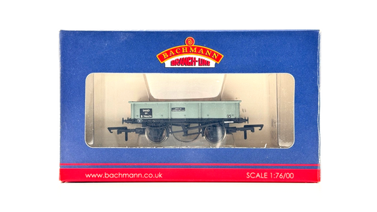BACHMANN 00 GAUGE - 37-354B - 13T STEEL SAND TIPPLER WAGON BR GREY - BOXED