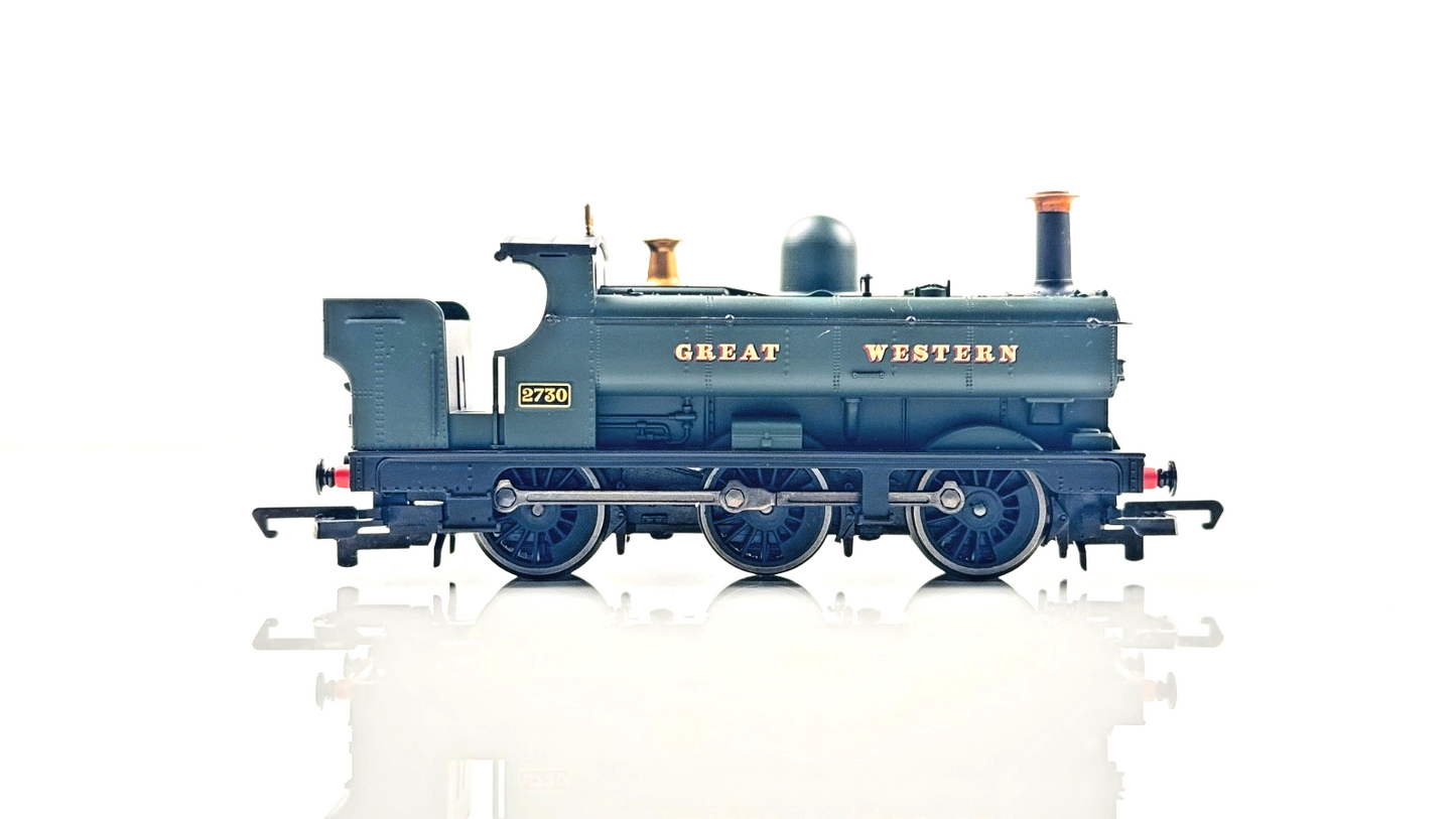 HORNBY 00 GAUGE - R760B - GWR GREAT WESTERN GREEN 0-6-0 2721 PANNIER TANK 2730