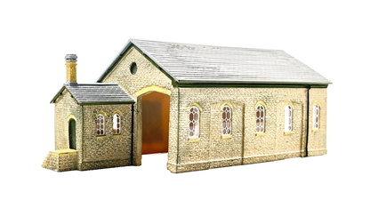 HORNBY 00 GAUGE SKALEDALE - R9840 - GRANITE STATION DOUBLE ENGINE SHED - BOXED