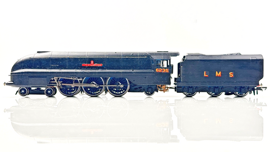 HORNBY 00 GAUGE - LMS BLACK CORONATION 'CITY OF BIRMINGHAM' - UNBOXED REPAINTED