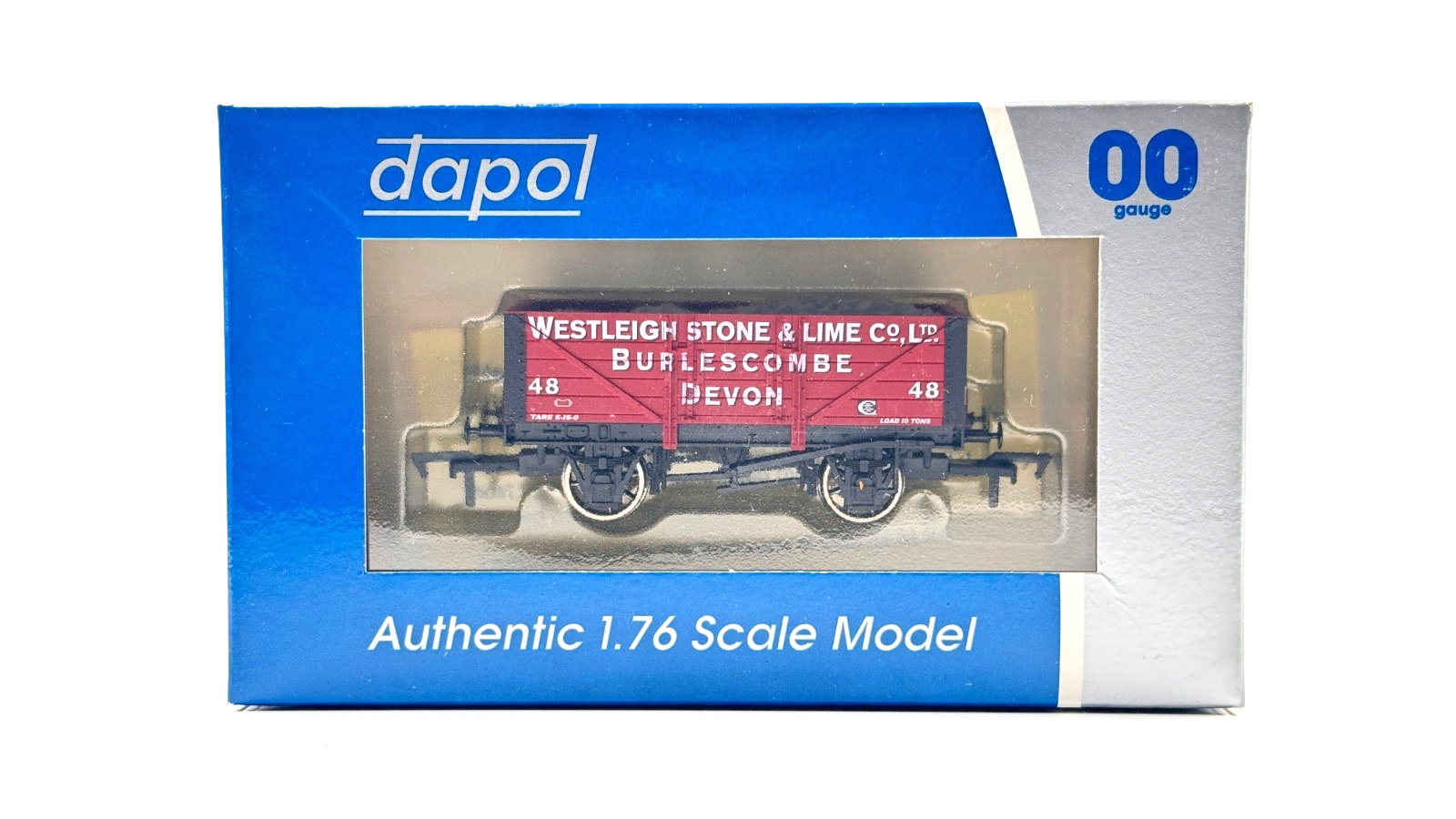 DAPOL 00 GAUGE - WESTLEIGH STONE & LIME BURLESCOMBE DEVON 48 (LIMITED EDITION)