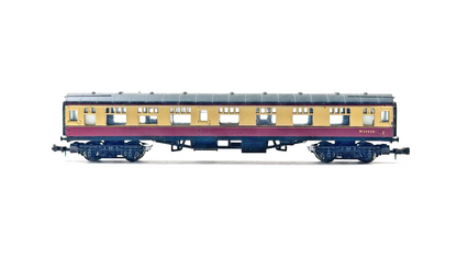 LIMA N GAUGE - RAKE OF 2 BR MAROON & CRIMSON CREAM PASSENGER COACHES UNBOXED