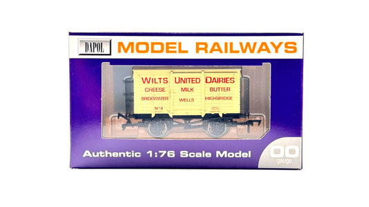 DAPOL 00 GAUGE - WILTS UNITED DAIRIES CHEESE MILK BUTTER NO.4 (LIMITED EDITION)