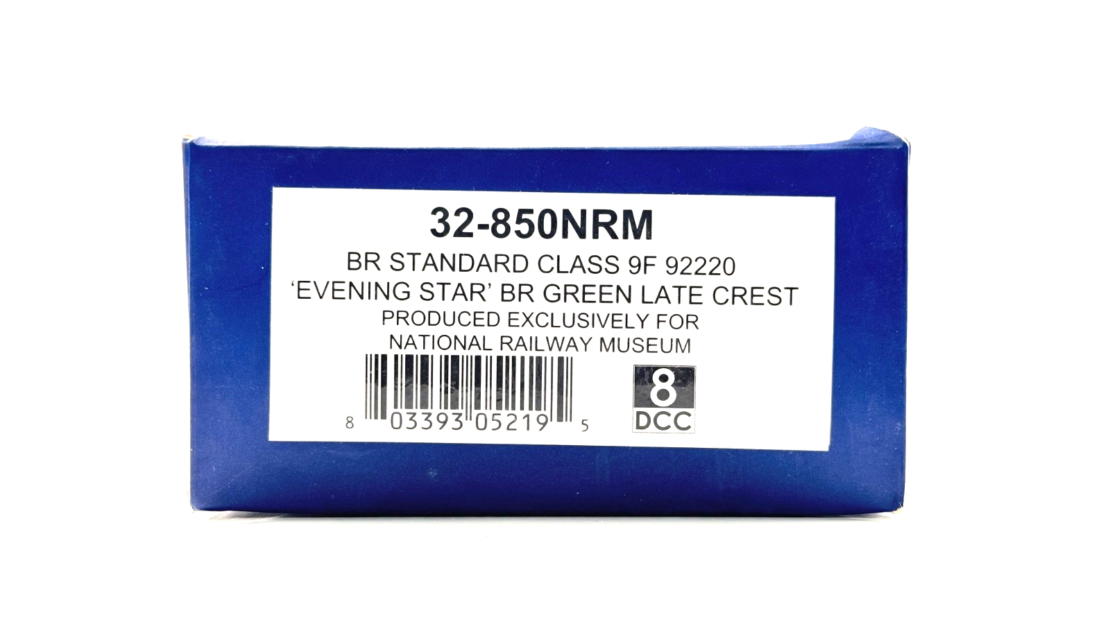 BACHMANN 00 GAUGE - 32-850NRM - CLASS 9F 92220 BR GREEN EVENING STAR NOT PERFECT