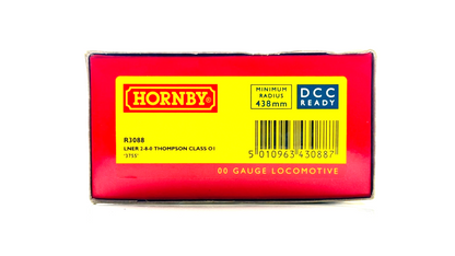 HORNBY 00 GAUGE - R3088 - LNER BLACK 2-8-0 THOMPSON CLASS O1 LOCOMOTIVE - BOXED