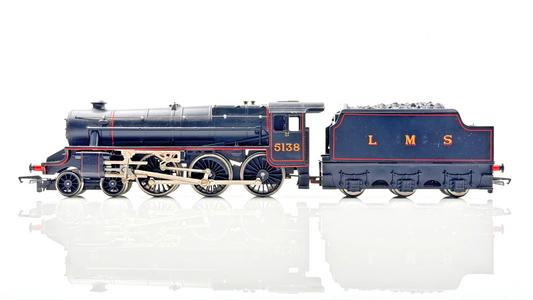 HORNBY 00 GAUGE - R320 - LMS BLACK 4-6-0 CLASS 5 LOCOMOTIVE 5138 - BOXED