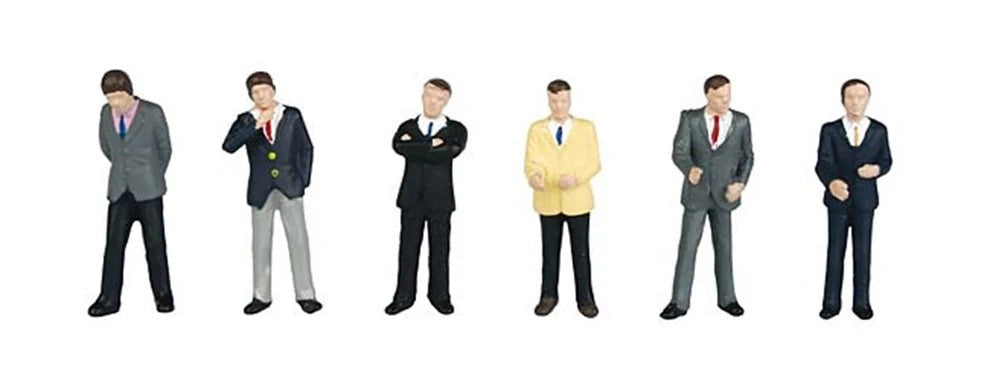 BACHMANN 00 GAUGE SCENECRAFT - 36-040 - BUSINESS PEOPLE FIGURES - NEW
