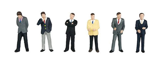 BACHMANN 00 GAUGE SCENECRAFT - 36-040 - BUSINESS PEOPLE FIGURES - NEW