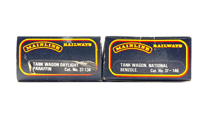 MAINLINE 00 GAUGE - 37-134/37-146 - ROYAL DAYLIGHT & NATIONAL BENZOLE TWIN SET
