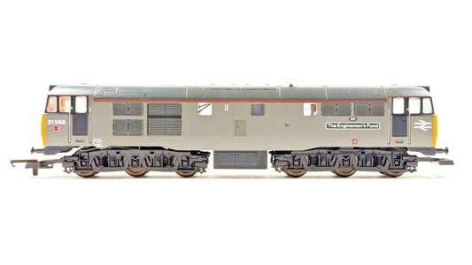 LIMA 00 GAUGE - 205094A - CLASS 31 DIESEL 31568 BR GREY ENGINEMENS FUND - SPARES