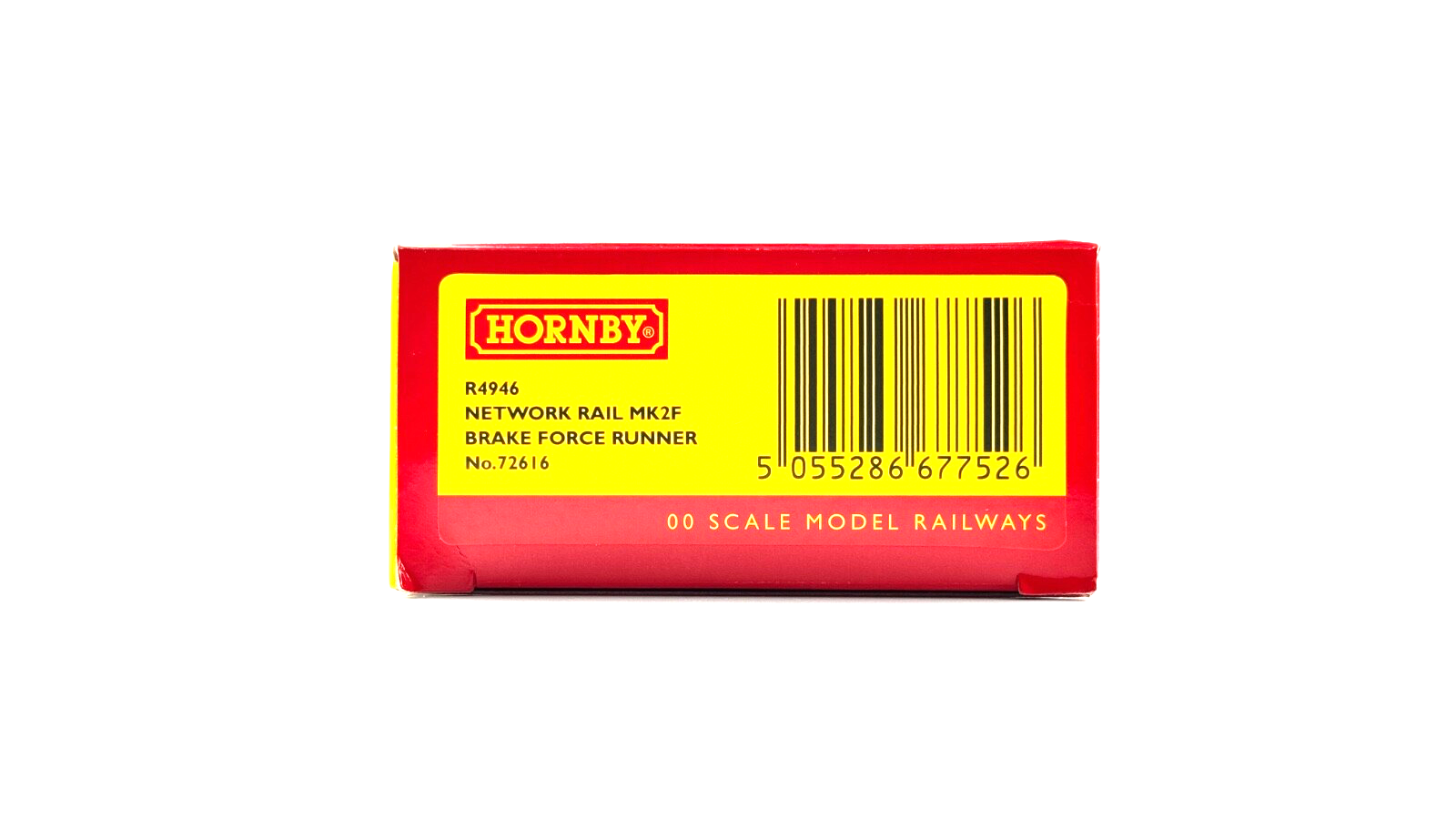 HORNBY 00 GAUGE - R4946 - NETWORK RAIL MK2F BRAKE FORCE RUNNER 72616 - BOXED