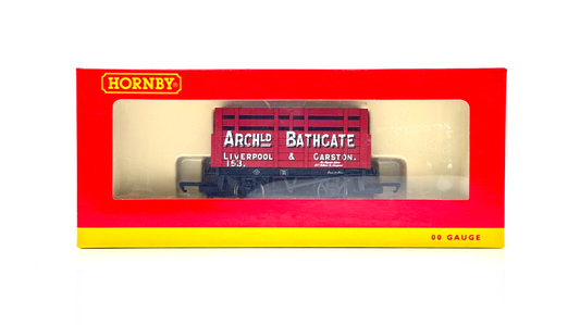 HORNBY 00 GAUGE - R6589 - ARCHIBALD BATHGATE COKE WAGON LIVERPOOL - BOXED
