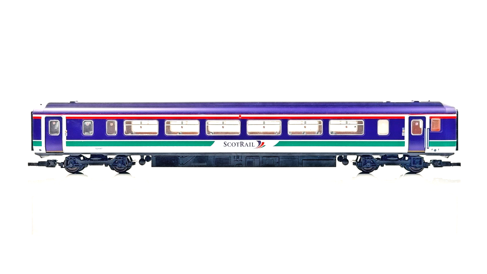 LIMA 00 GAUGE - L205119 - CLASS 156 DMU 2 CAR SCOTRAIL LIVERY 52447/57447 BOXED