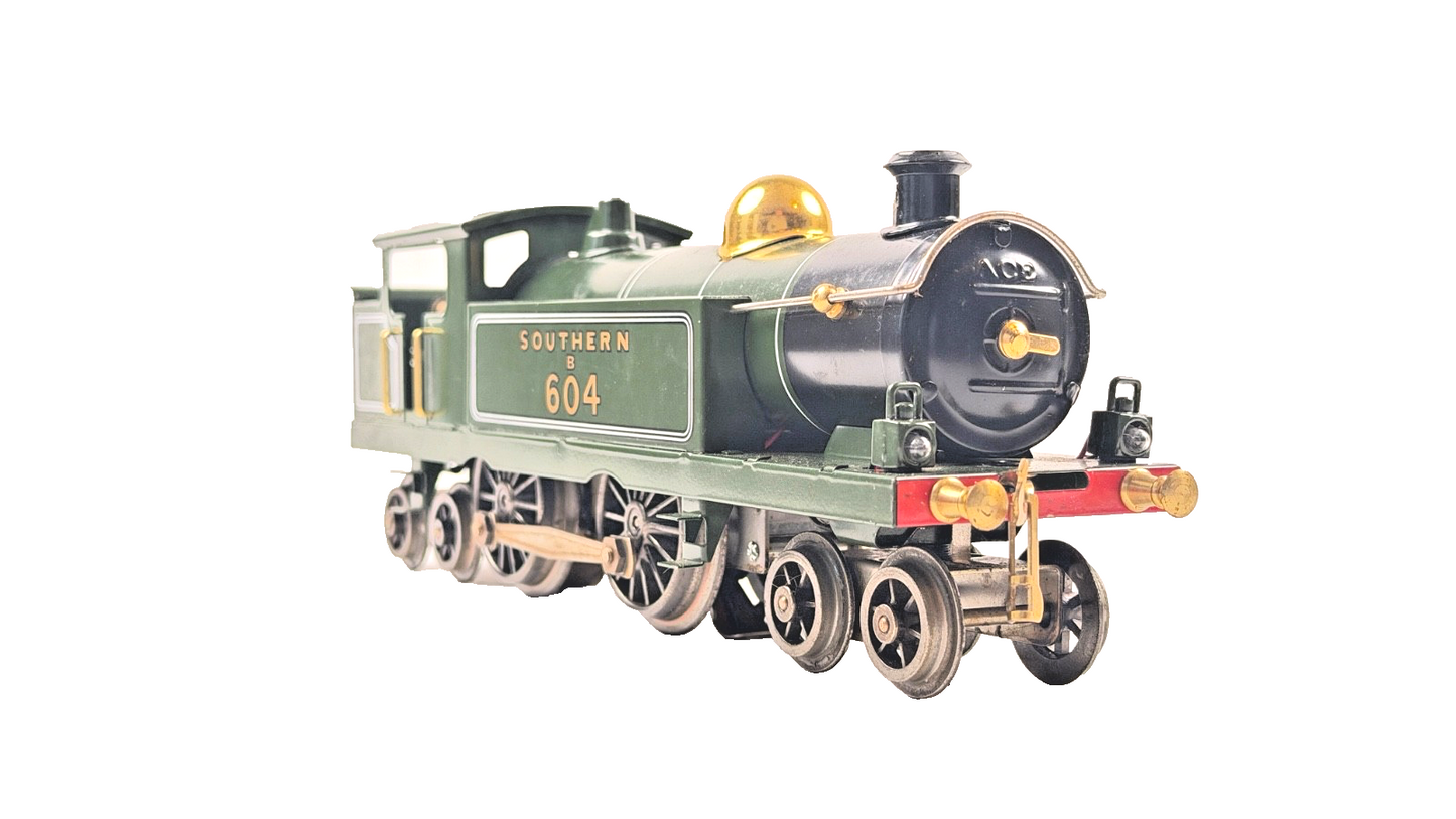 ACE TRAINS O GAUGE - ESG/1 SOUTHERN SR GREEN 4-4-4 ELECTRIC TANK ENGINE 604