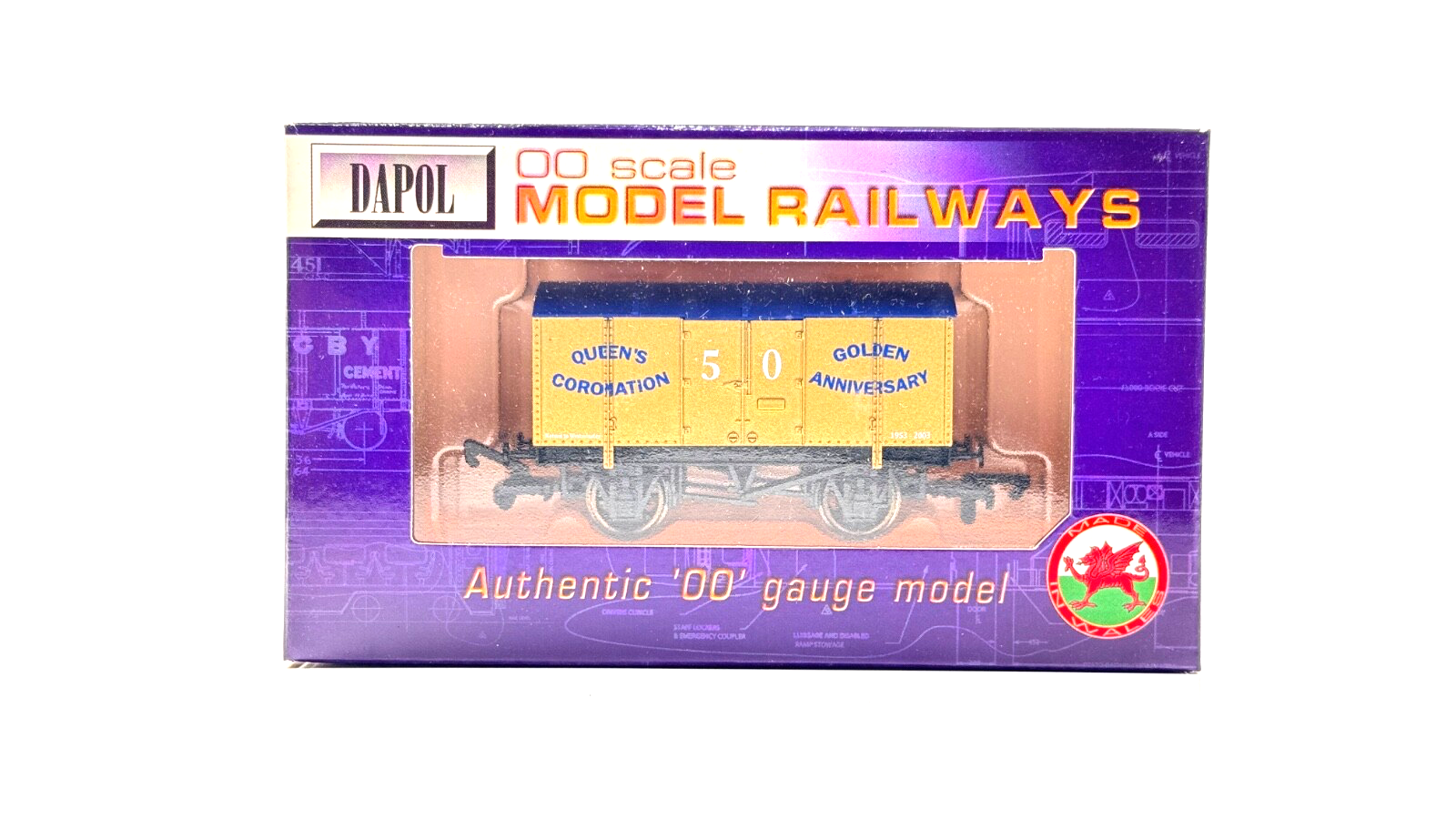 DAPOL 00 GAUGE - QUEENS CORONATION GOLDEN ANNIVERSARY 50 (LIMITED EDITION)