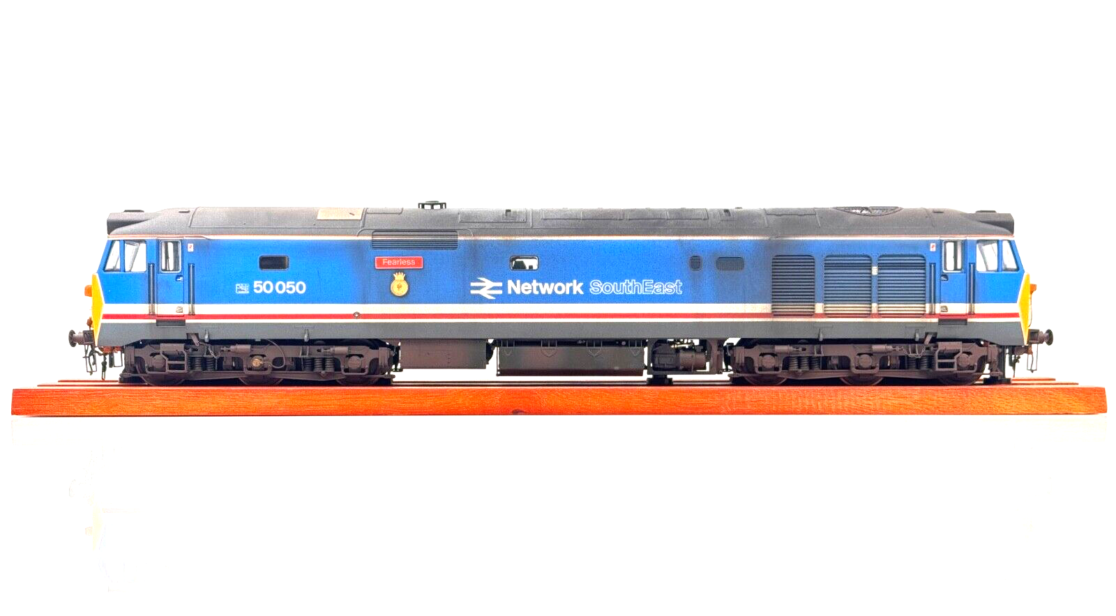 HELJAN O GAUGE - CLASS 50 DIESEL 50050 NETWORK SOUTHEAST FEARLESS (PROTO NEO)