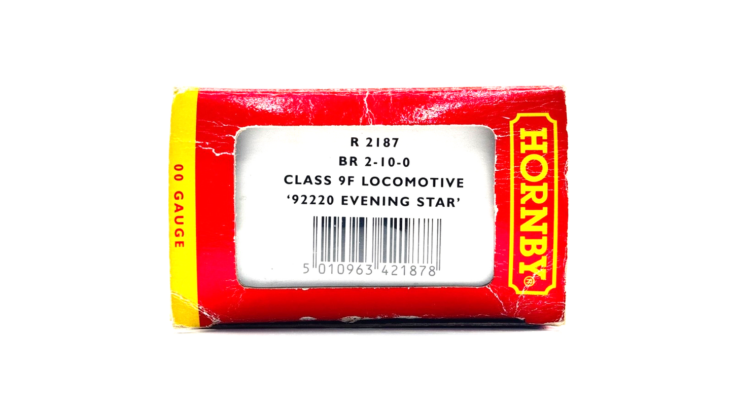 HORNBY 00 GAUGE - R2187 - BR GREEN 2-10-0 CLASS 9F 92220 EVENING STAR - BOXED