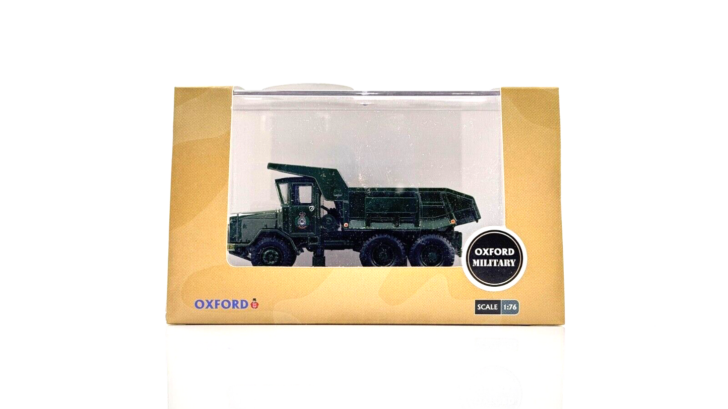 OXFORD DIECAST 1/76 SCALE - 76ACD003 - BARFORD DUMPER TRUCK ROYAL ENGINEERS
