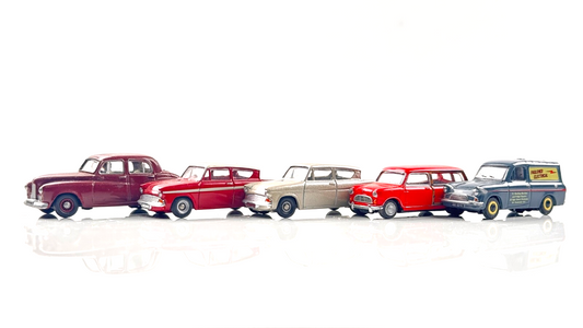 OXFORD DIECAST/EQUIVALENT 1/76 SCALE - 5 X ASSORTED PASSENGER VEHICLES - UB