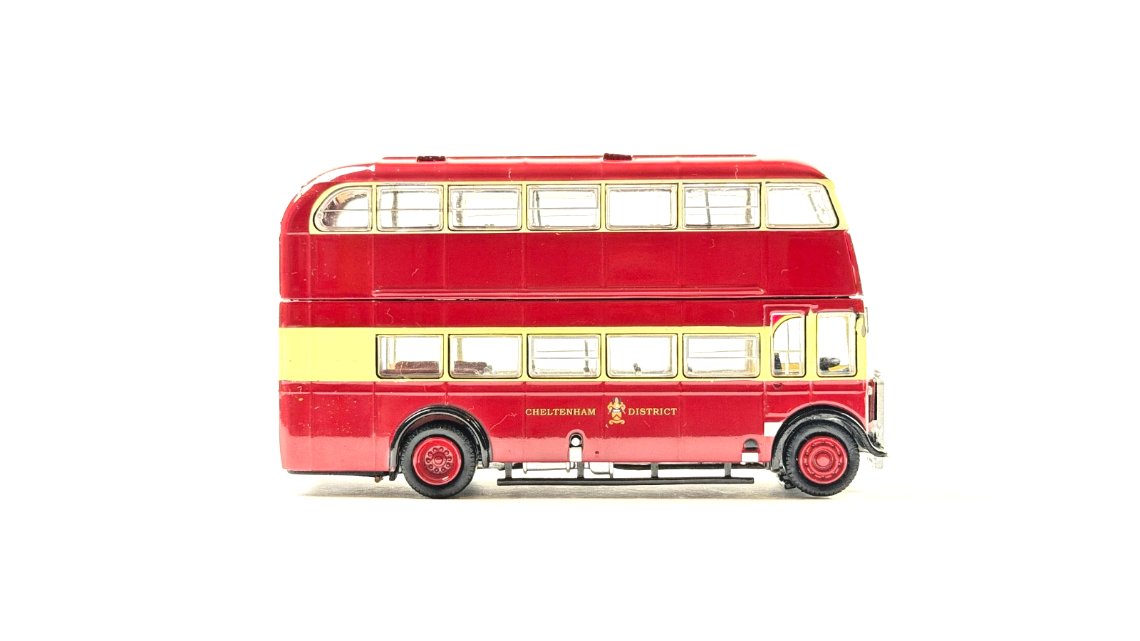 BRITBUS GL-06 - 1/76 SCALE - GUY ARAB III DOUBLE DECK CHELTENHAM & DISTRICT BUS