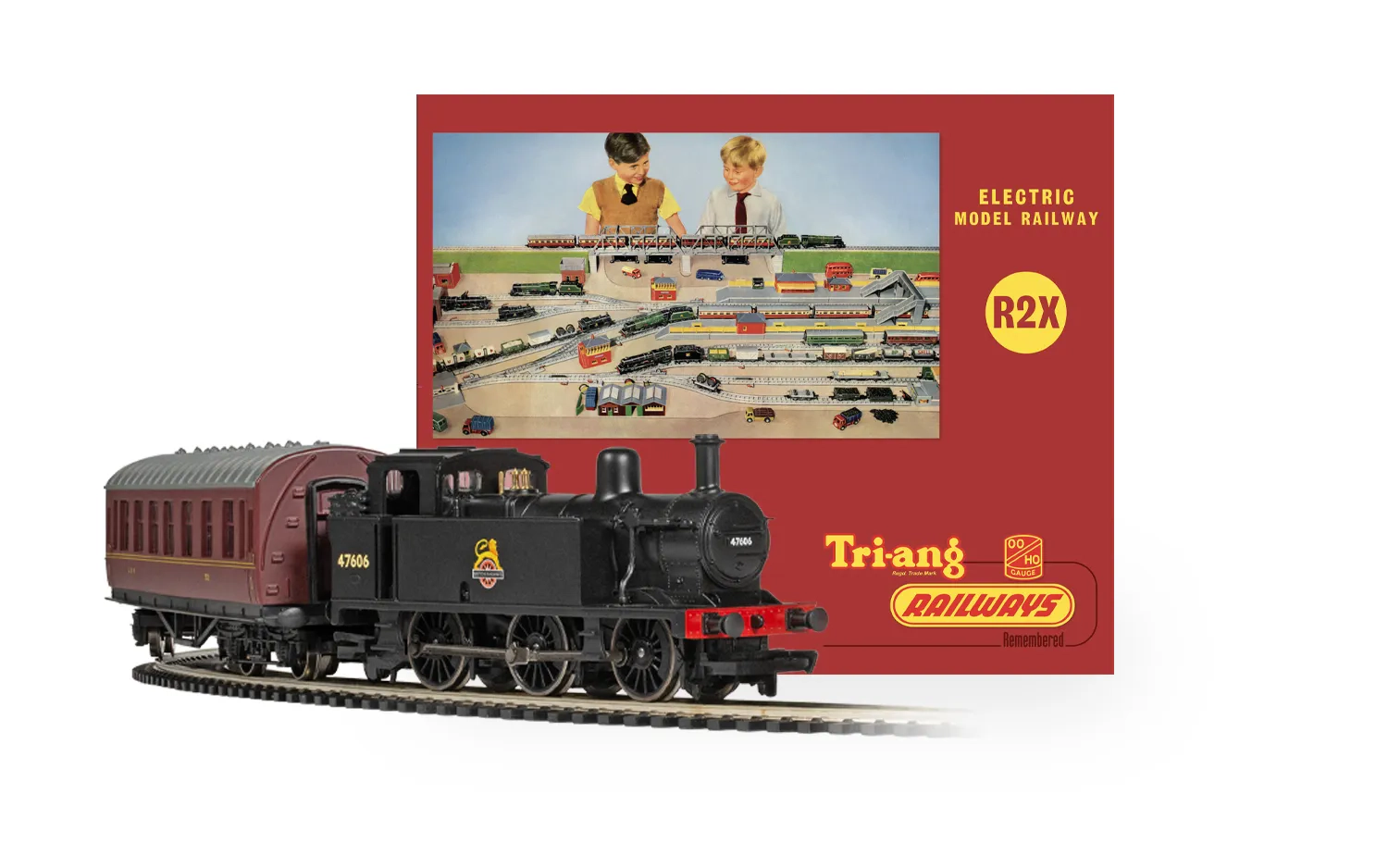 HORNBY 00 GAUGE - R1287M - TRIANG RAILWAYS REMEMBERED R2X SET NEW BOXED