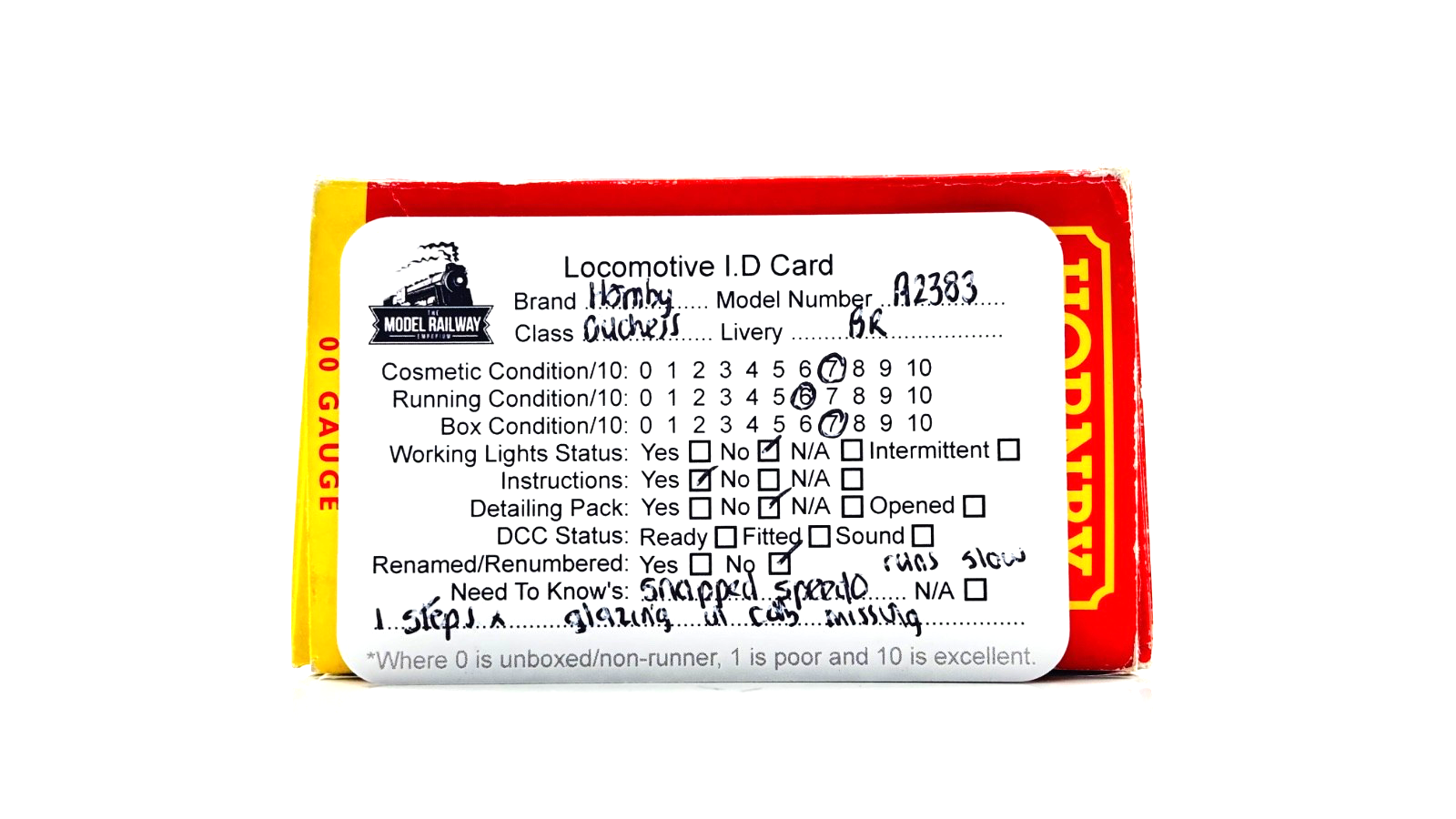 HORNBY 00 GAUGE - R2383 - BR 4-6-2 MAROON DUCHESS CITY OF NOTTINGHAM 46251