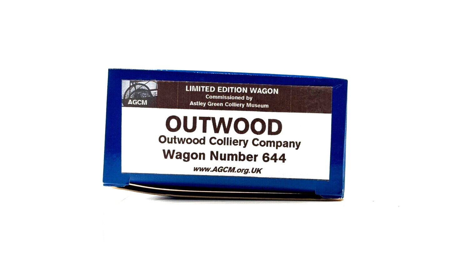 DAPOL 00 GAUGE - OUTWOOD COLLIERY COMPANY WAGON NO.644 (LIMITED EDITION)
