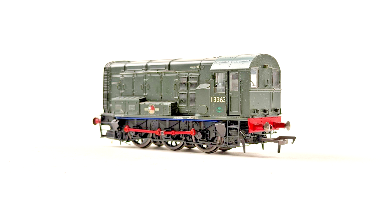 HORNBY 00 GAUGE - R3484 - CLASS 08 DIESEL SHUNTER BR GREEN 13363 DCC SOUND BOXED