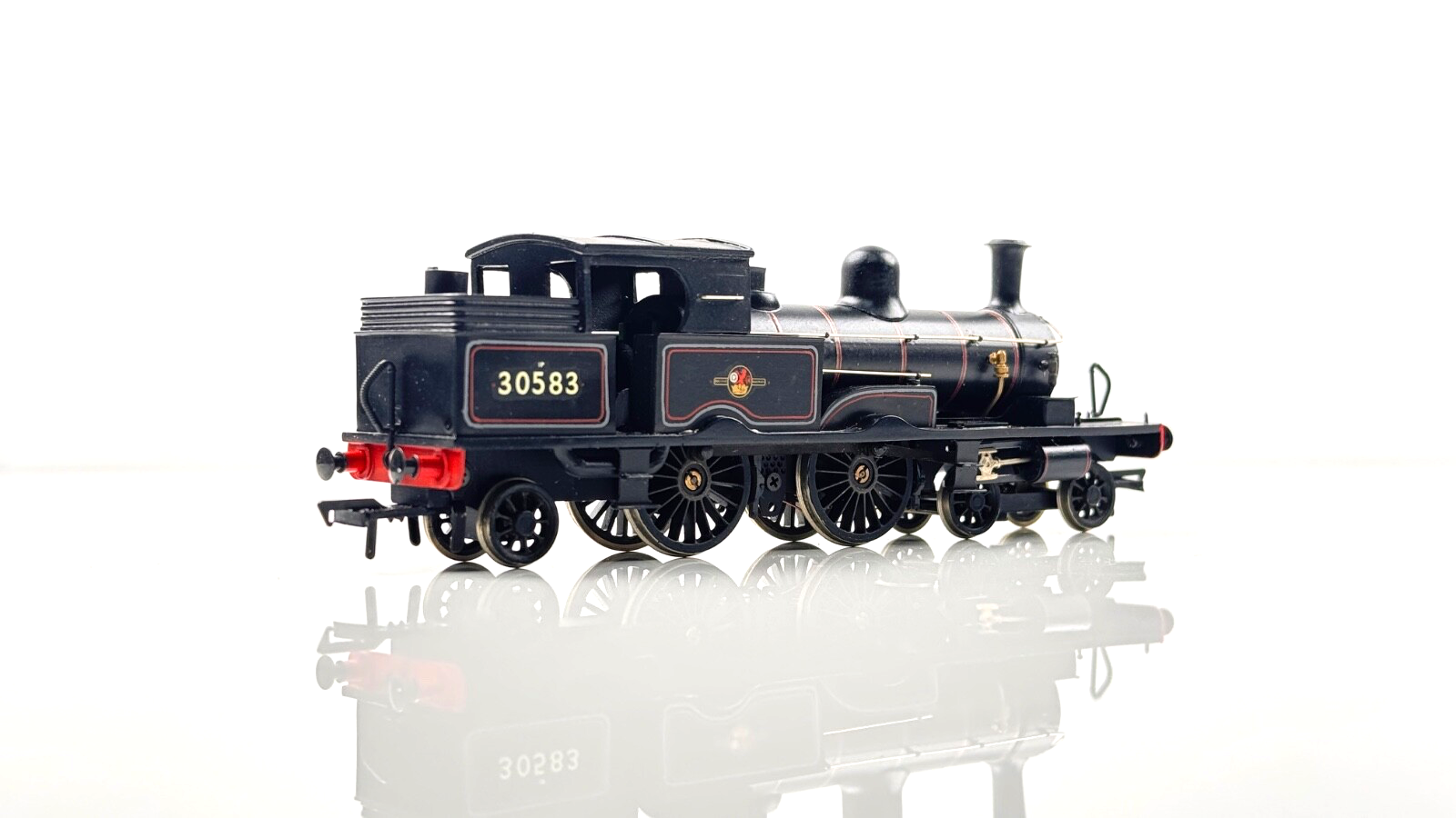 OO WORKS 00 GAUGE - LSWR BR BLACK ADAMS RADIAL 4-4-2T NO.30583 - BOXED